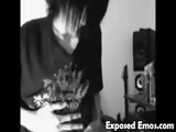 Emo caught on cam