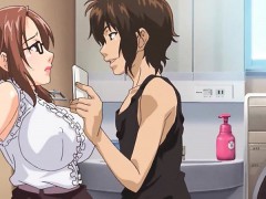 Anime Slut Gets Mouth Filled With Sperm