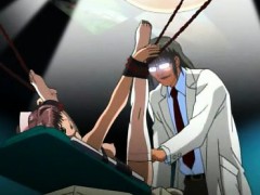 Tied Up Anime Nurse Fucked And Facialized