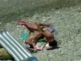 Sexy teenagers fuck on the shore