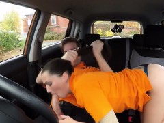 Pixiee Little Teen Drives Her Instructor Boner