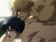 Hentai gay boy having hardcore sex and love