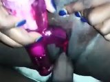 Black Pussy Creampied POV